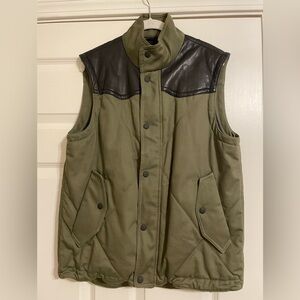 Men’s vest. Rag&bone. Green/black